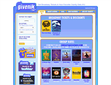 Tablet Screenshot of givenik.com